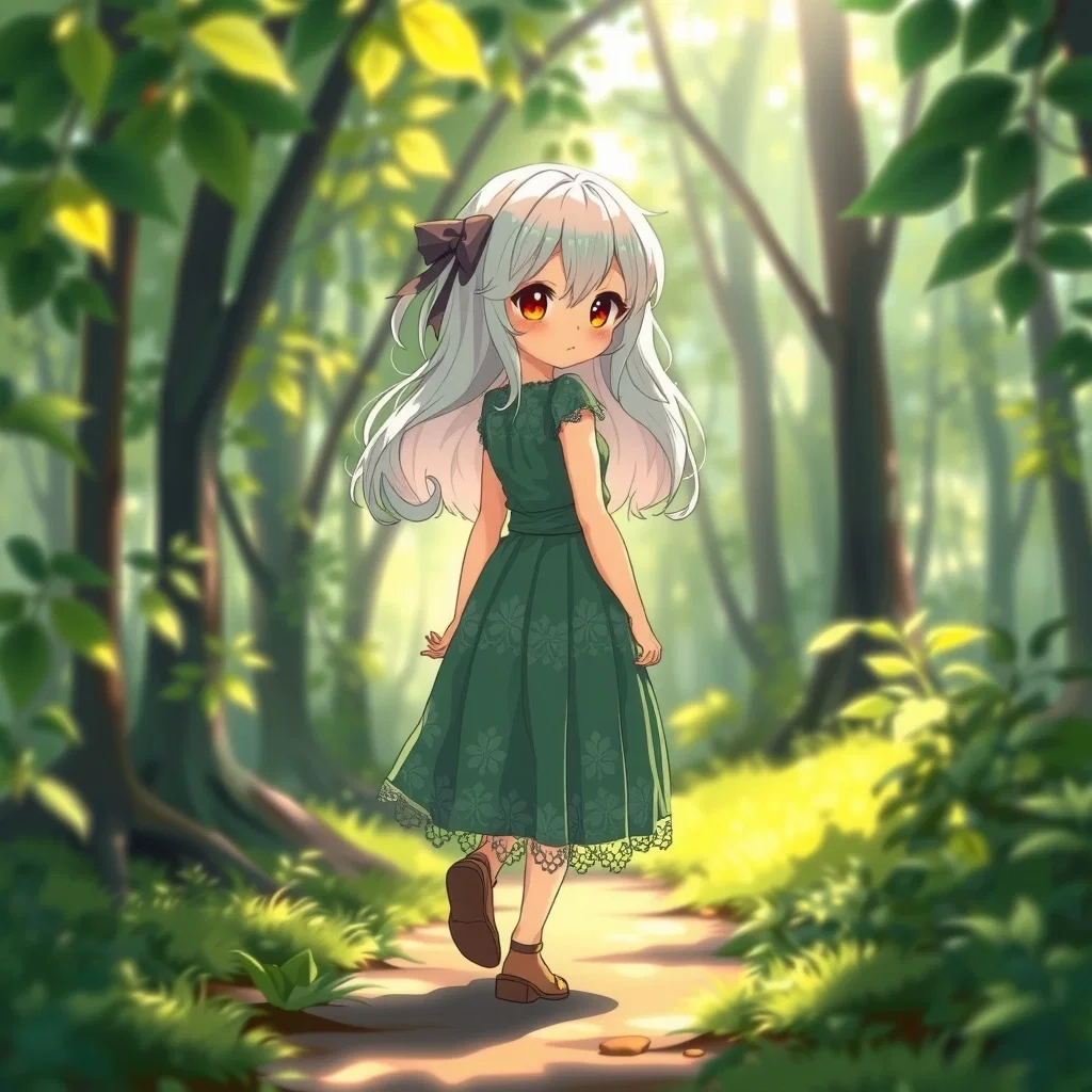 林の少女