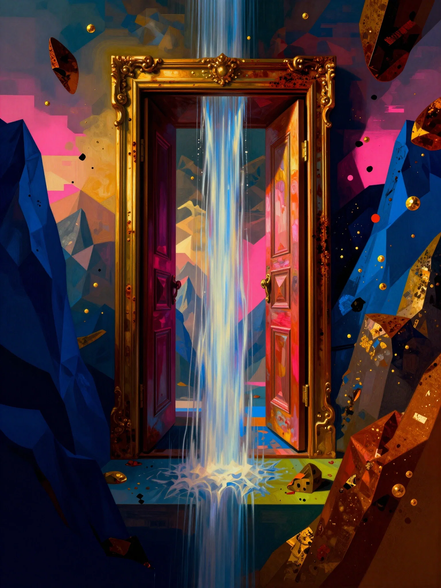 Seven doors