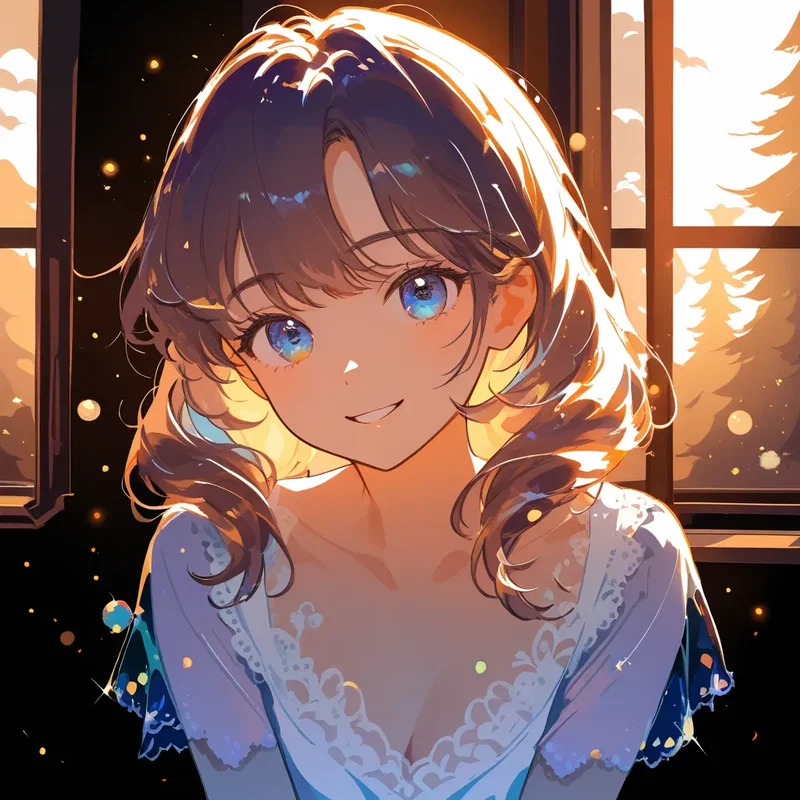 オーブを纏う女の子