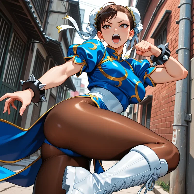 格闘ゲーム少女・春麗(チュン・リー)