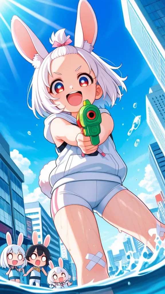 手を上げろ！！