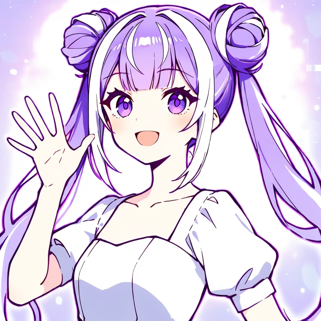 紫色のNeta Luminaちゃん
