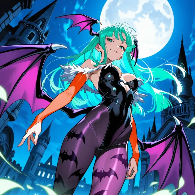 格闘ゲーム少女・モリガン