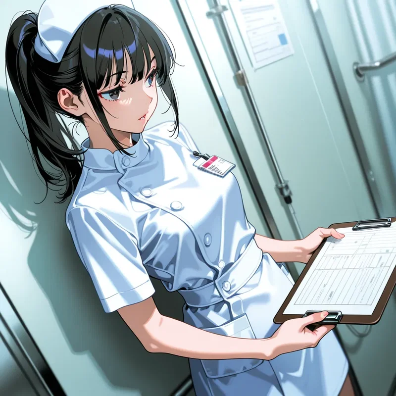 お仕事中のナース3