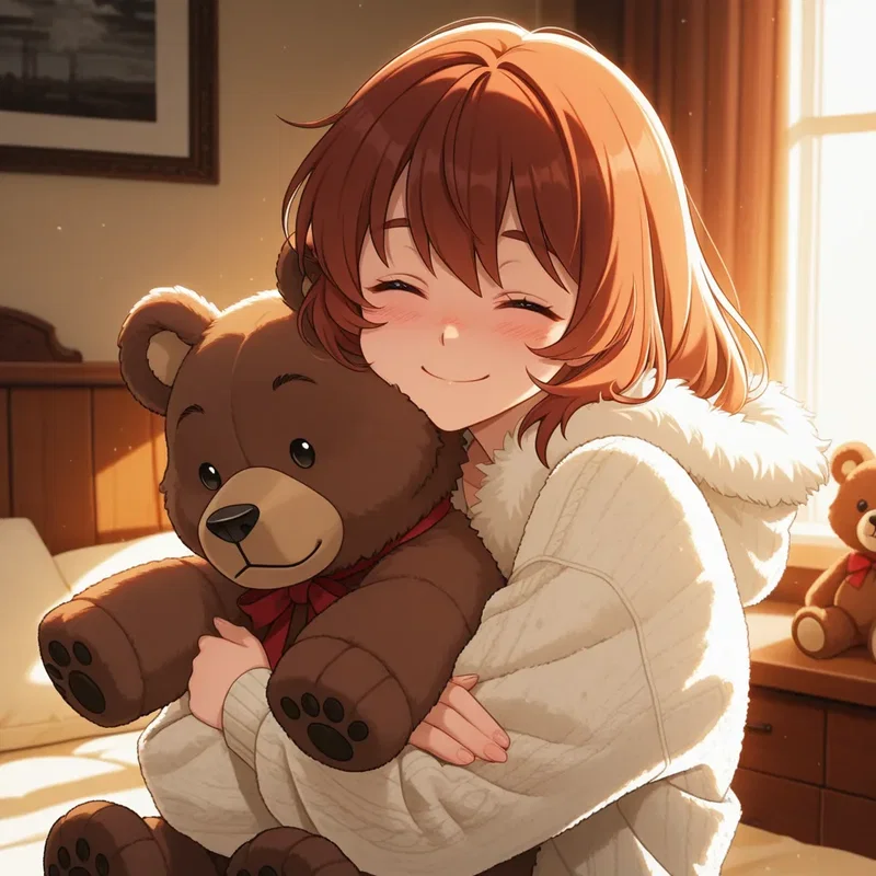 テディベアが大好きな女の子