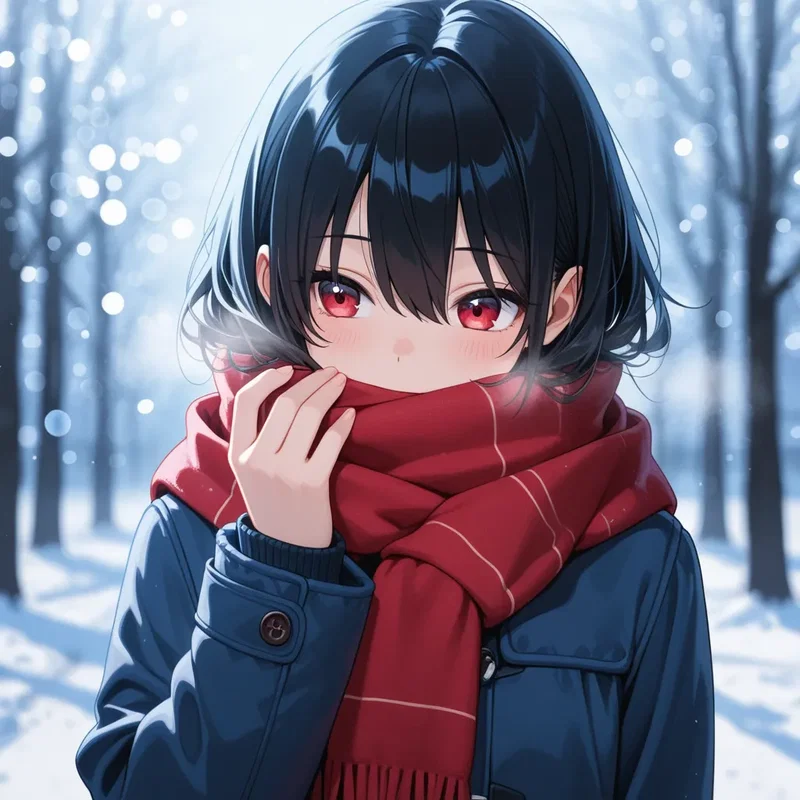 マフラー女子告白5秒前