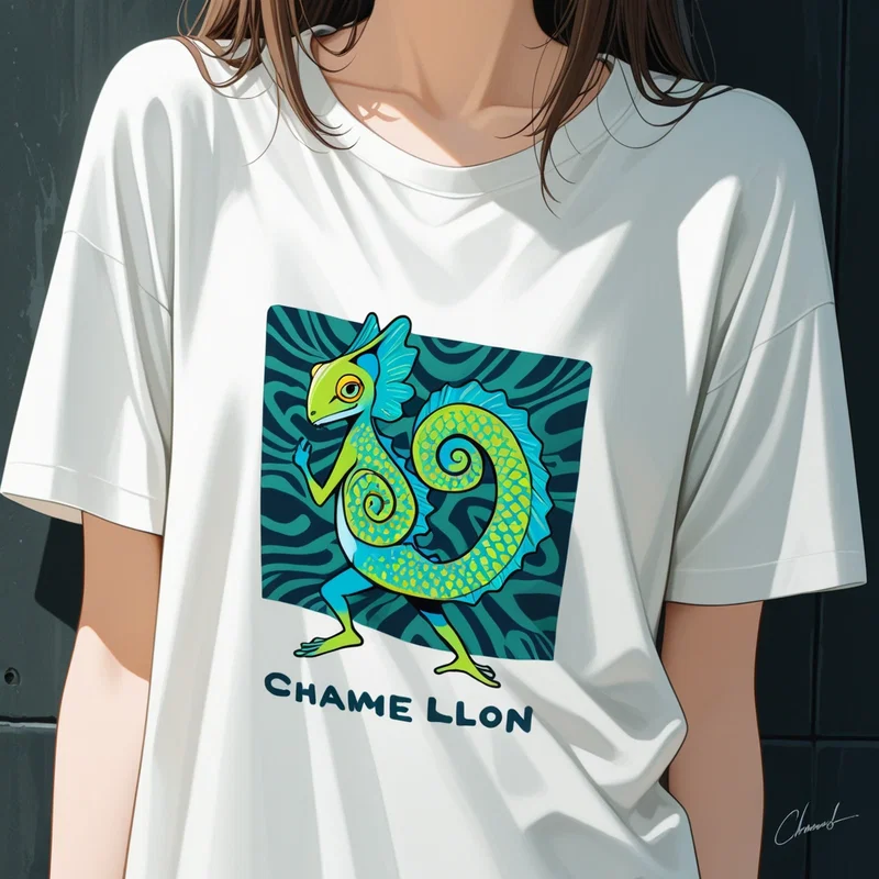 「カメレオンTシャツ」