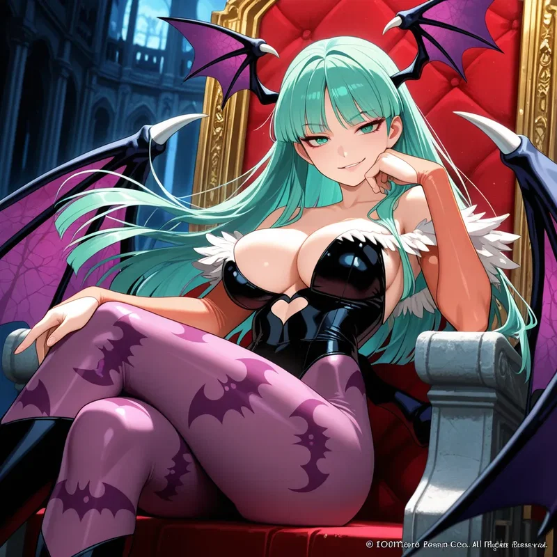 格闘ゲーム少女・モリガン