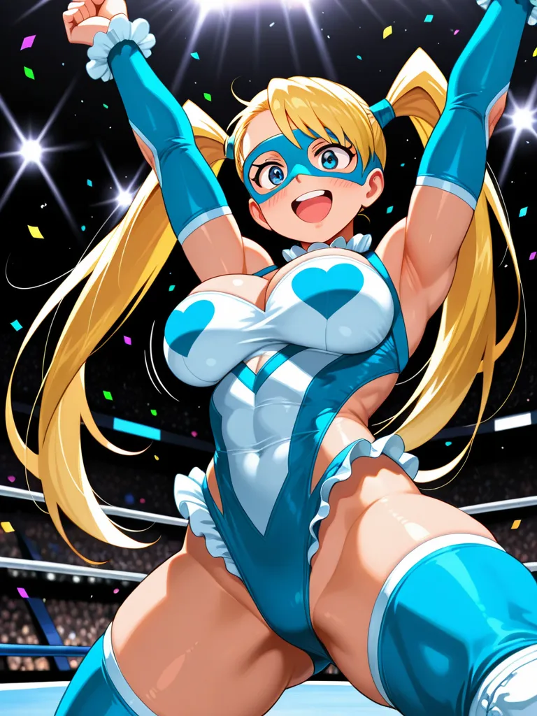 格闘ゲーム少女・レインボー・ミカ