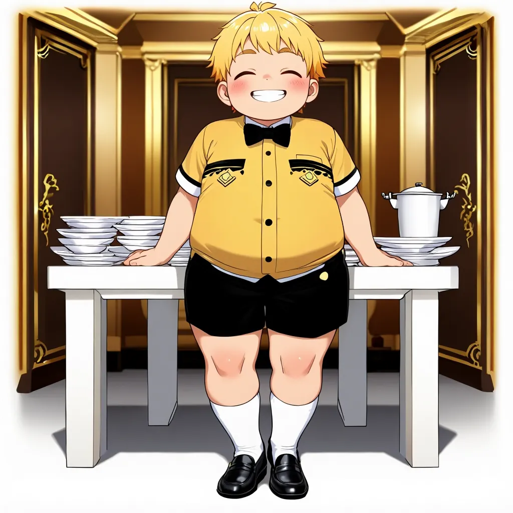 ぽっちゃりボーイ配膳はおまかせ