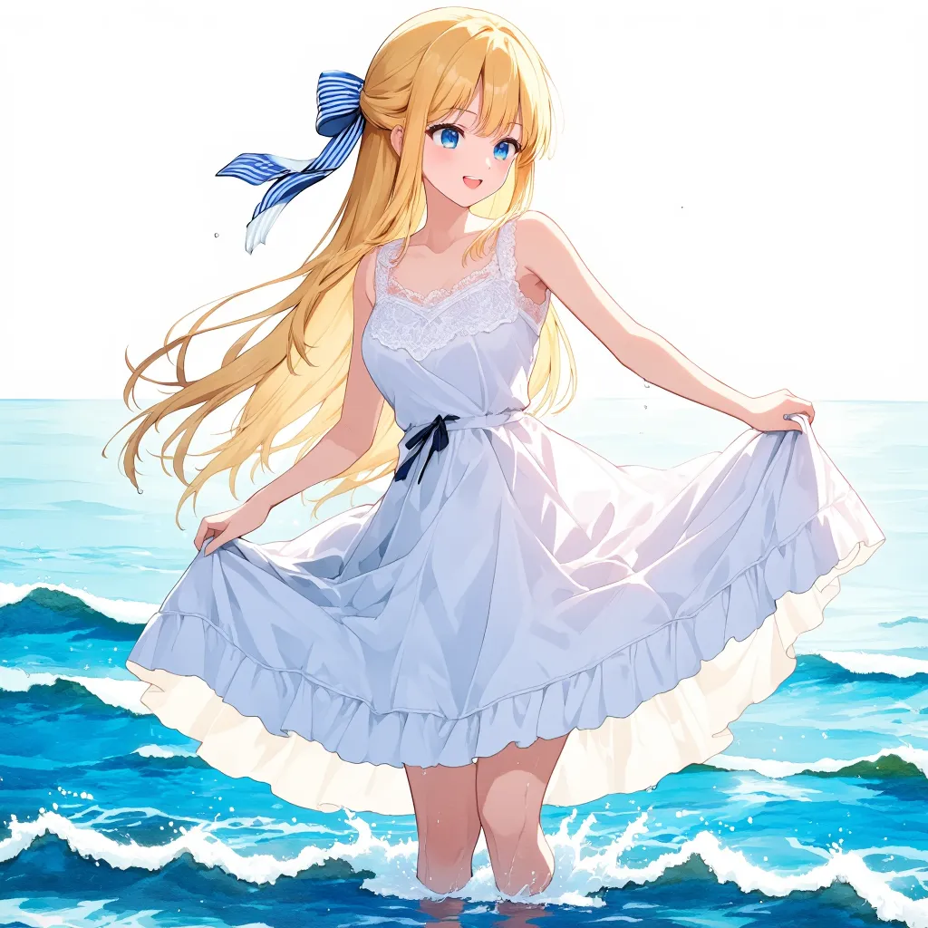 水遊び