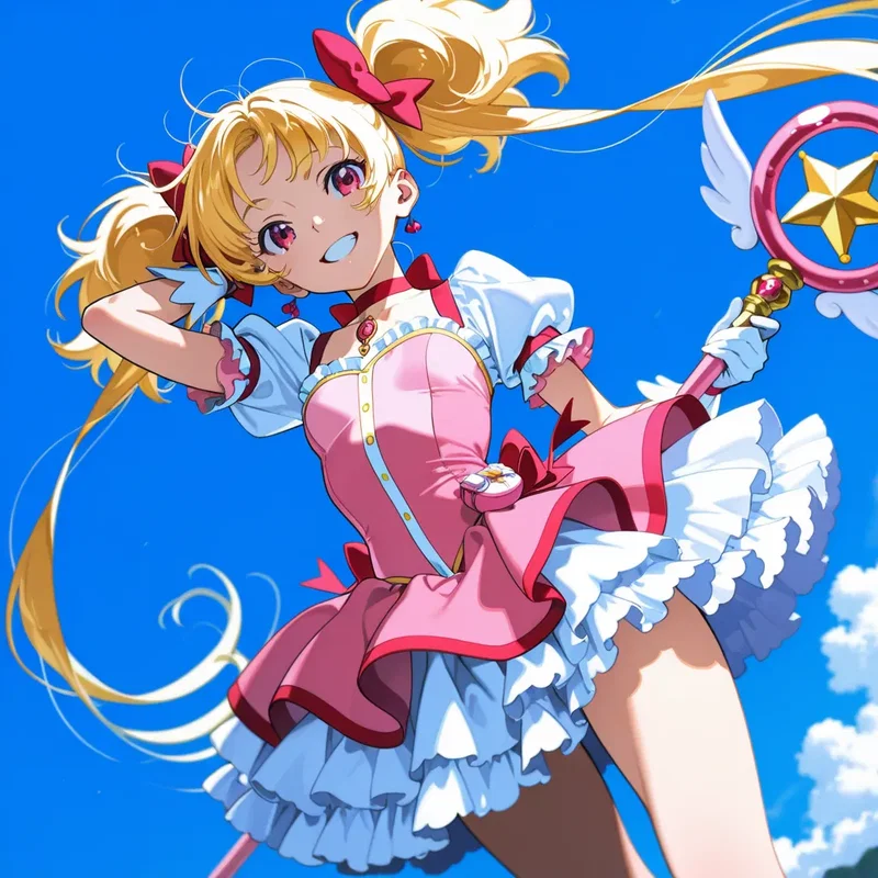 魔法少女の女の子