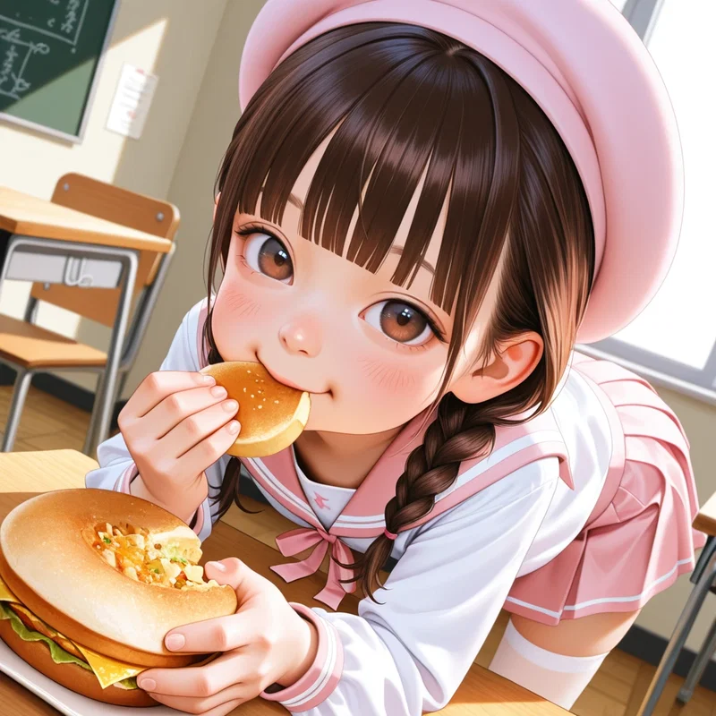お行儀悪いぞ