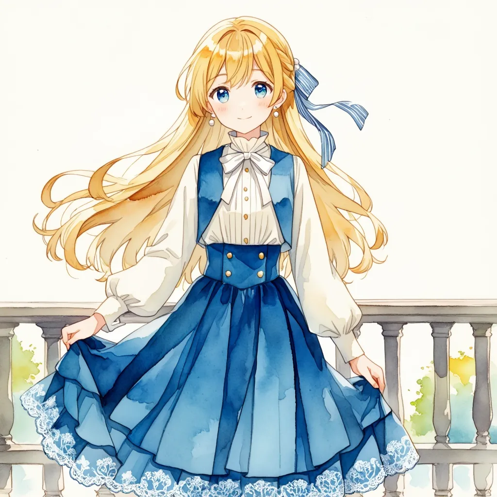 テラスにて