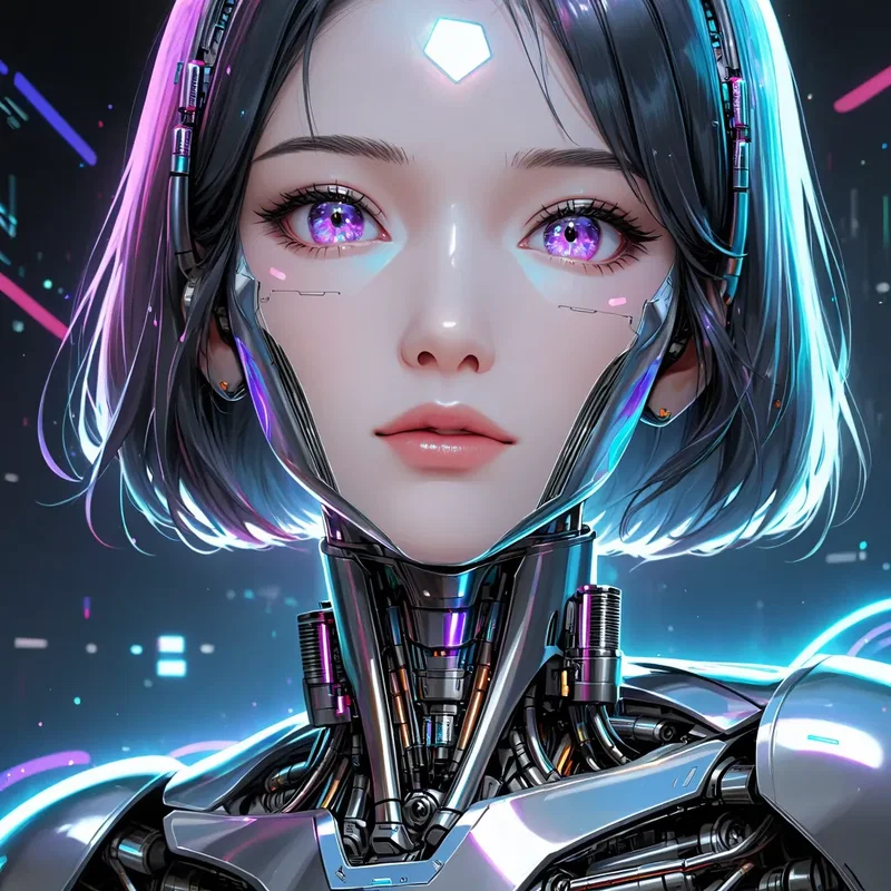 Jeune Fille Androïde
