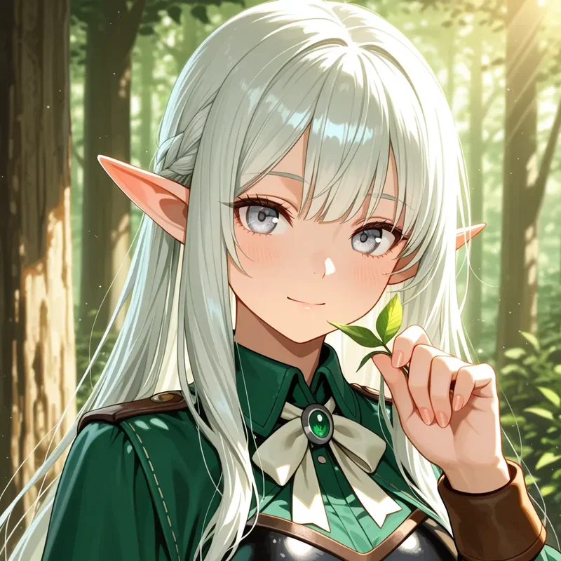 緑のエルフさん1