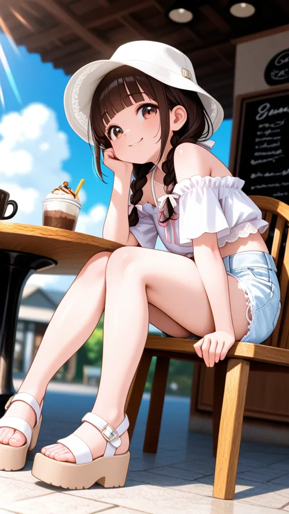 ピンクちゃんも夏休み。