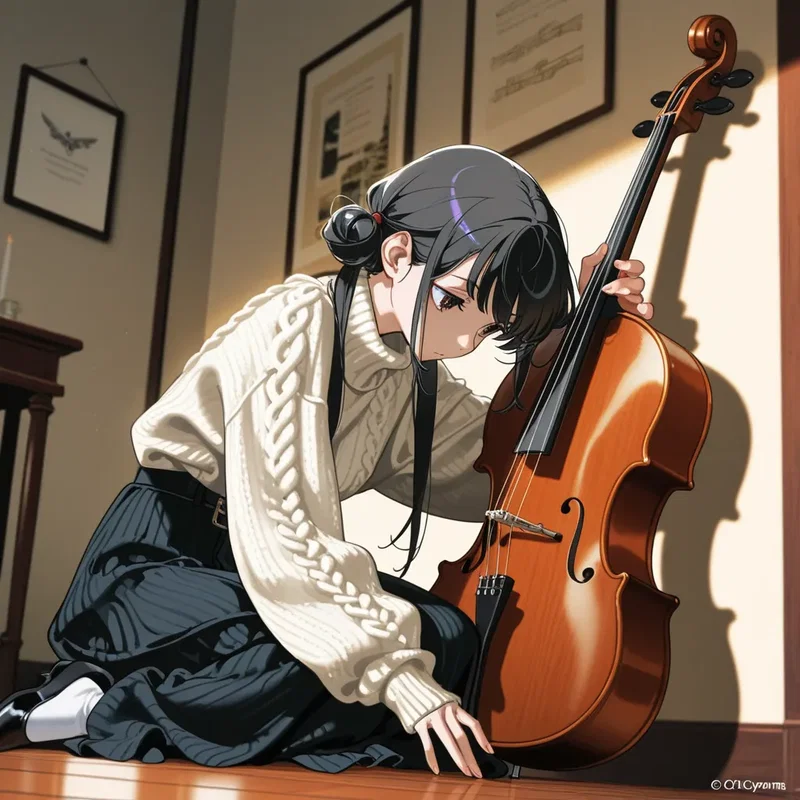 一度は諦めたチェロ奏者の夢を諦めきれずもう一度やり直そうと決意をした女の子