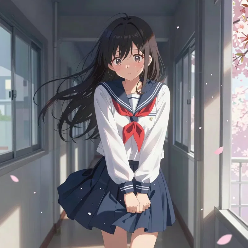 春風のいたずら