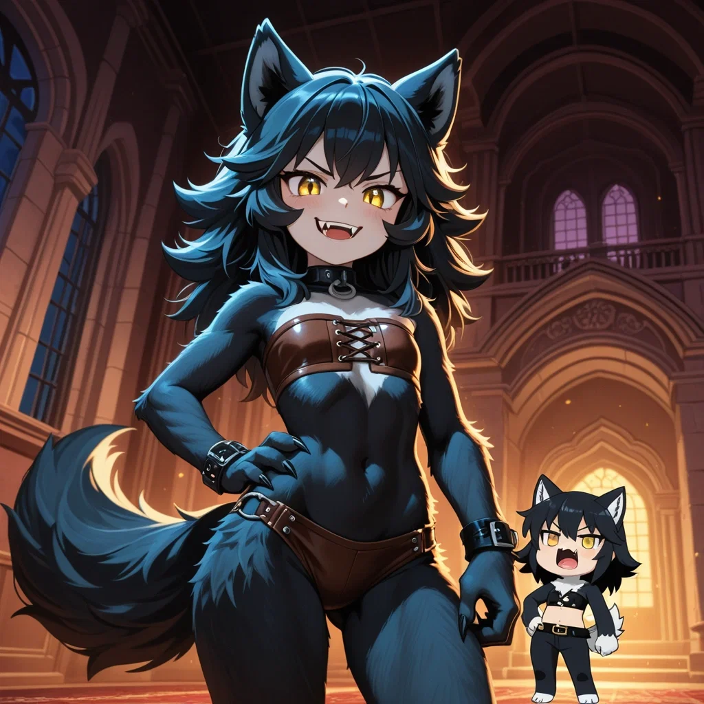 黒狼少女