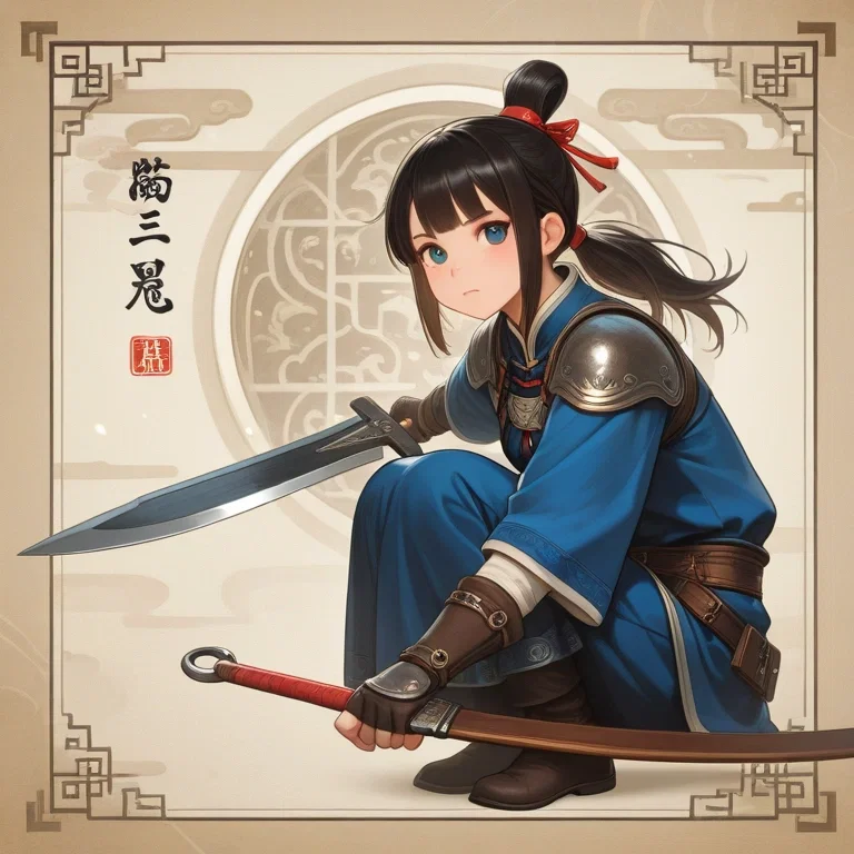 大剣士………にあこがれる少女