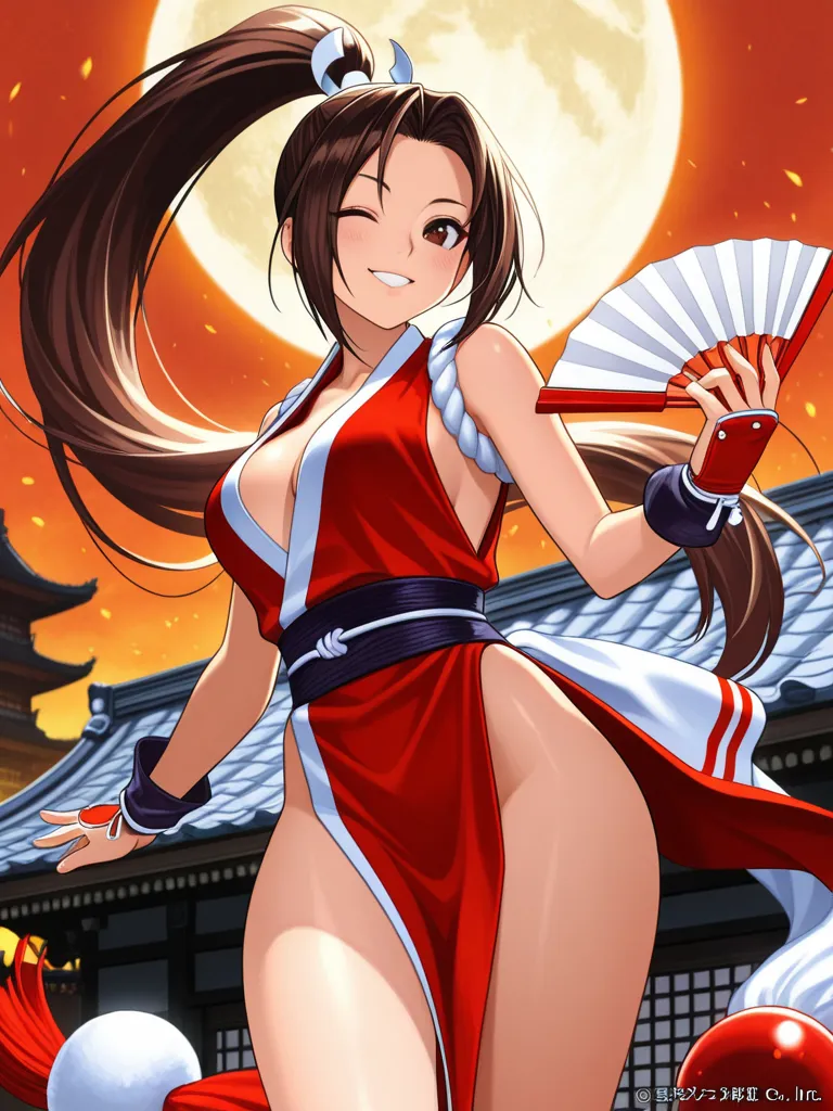 格闘ゲーム少女・不知火舞