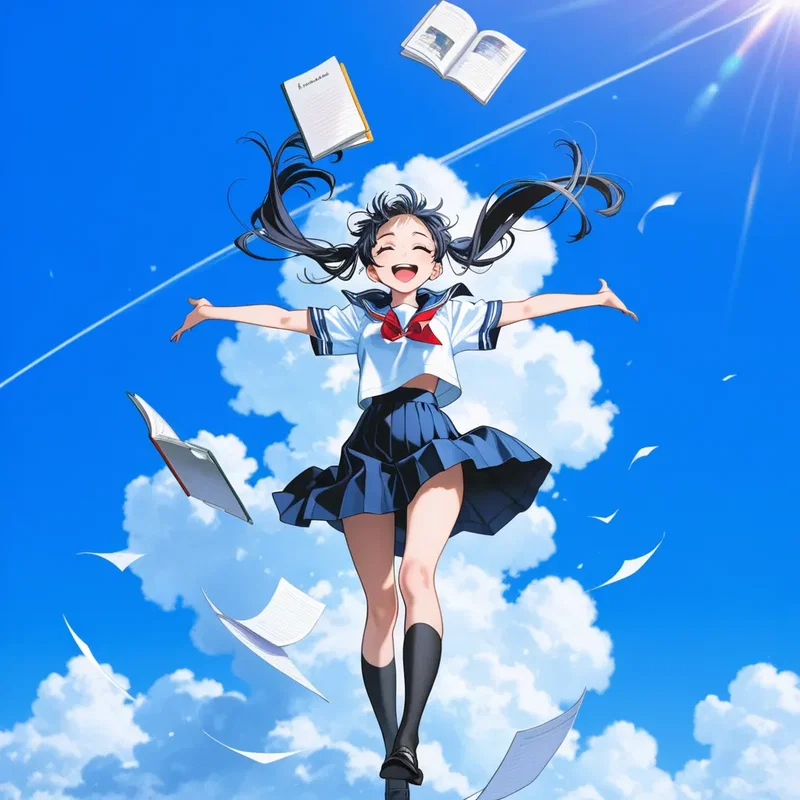 勉強なんかしたくな～い。ぽーい