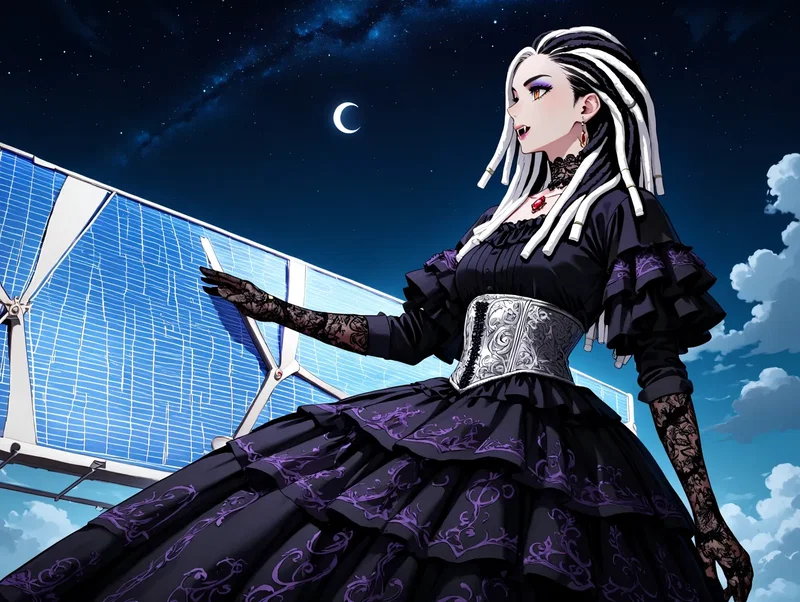 ... Whether the moon weaves its influence over it ...