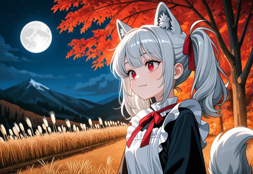 秋の満月