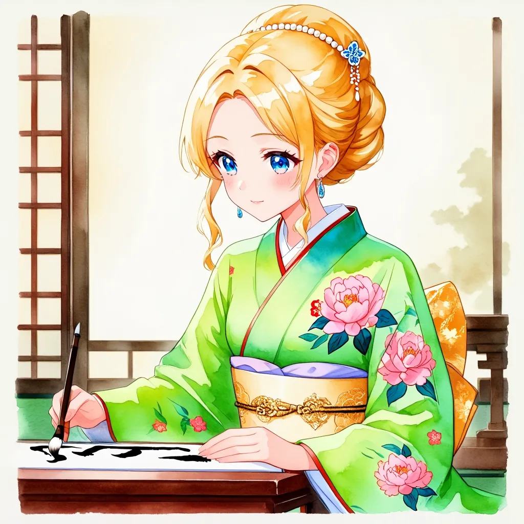 書道に挑戦2