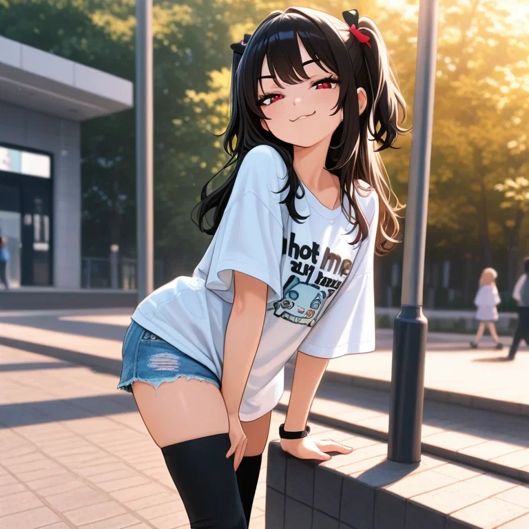 待ち合わせのメスガキ2