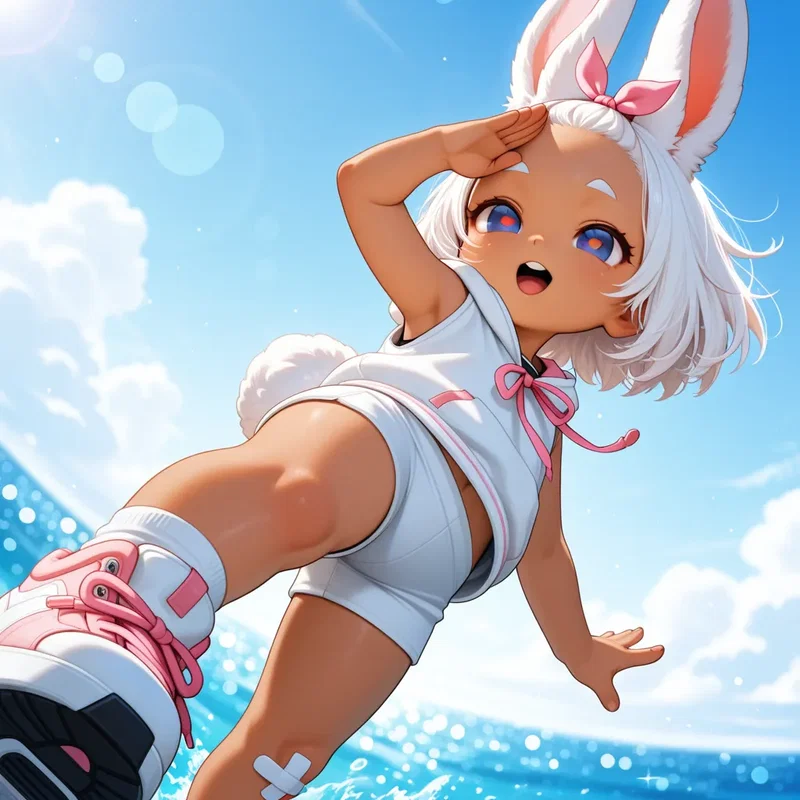 デコと海と