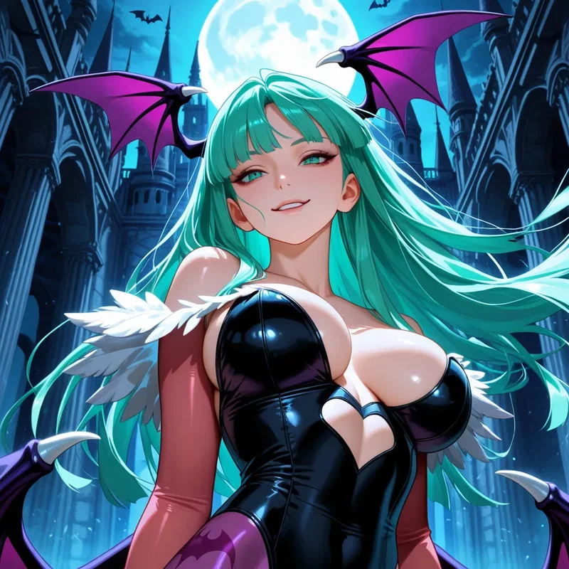 格闘ゲーム少女・モリガン