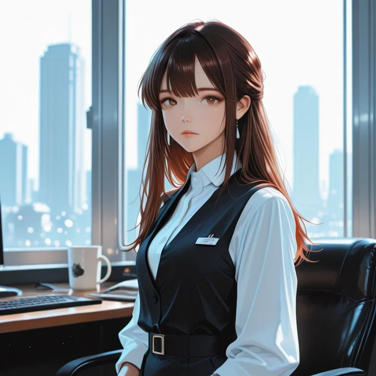 近所の会社の事務員のお姉さん
