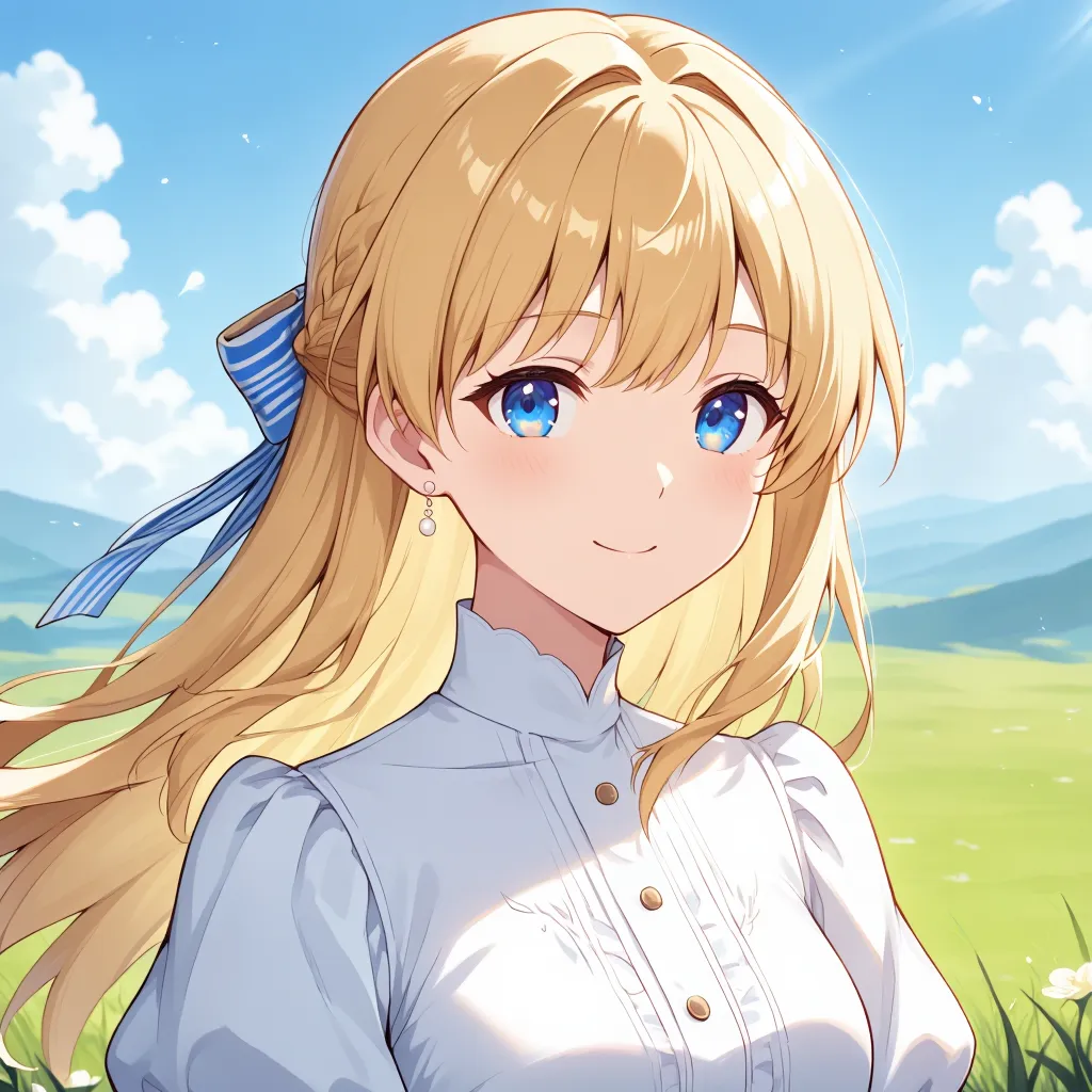 緑の高原で