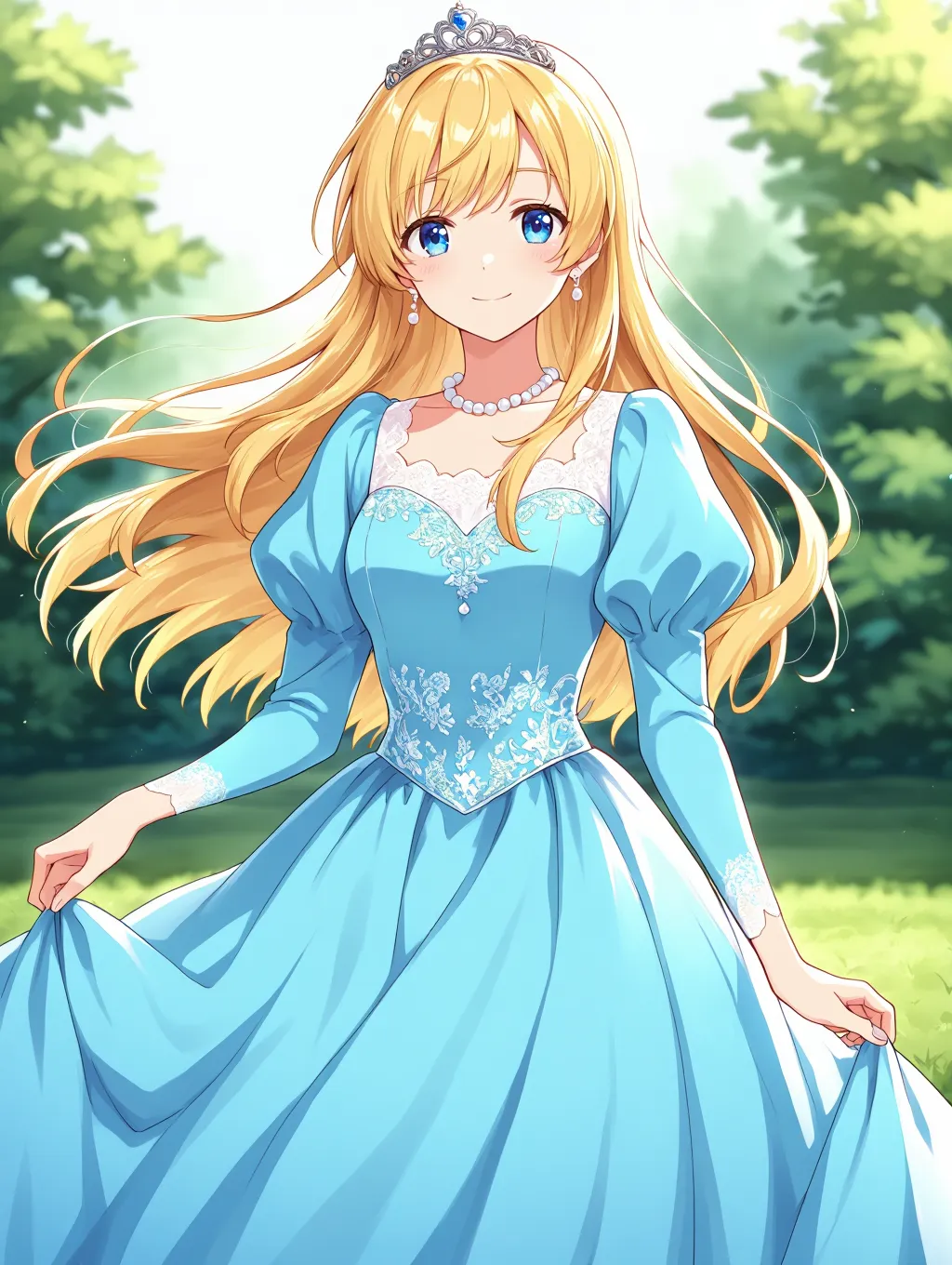 お姫様らしく