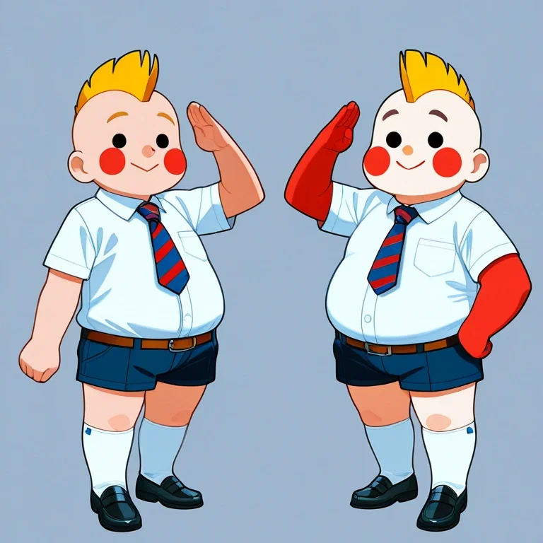 モヒカン坊や