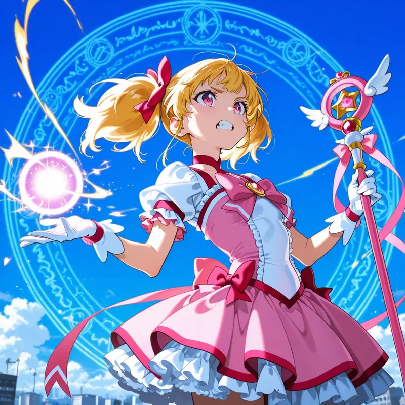 魔法少女の女の子２