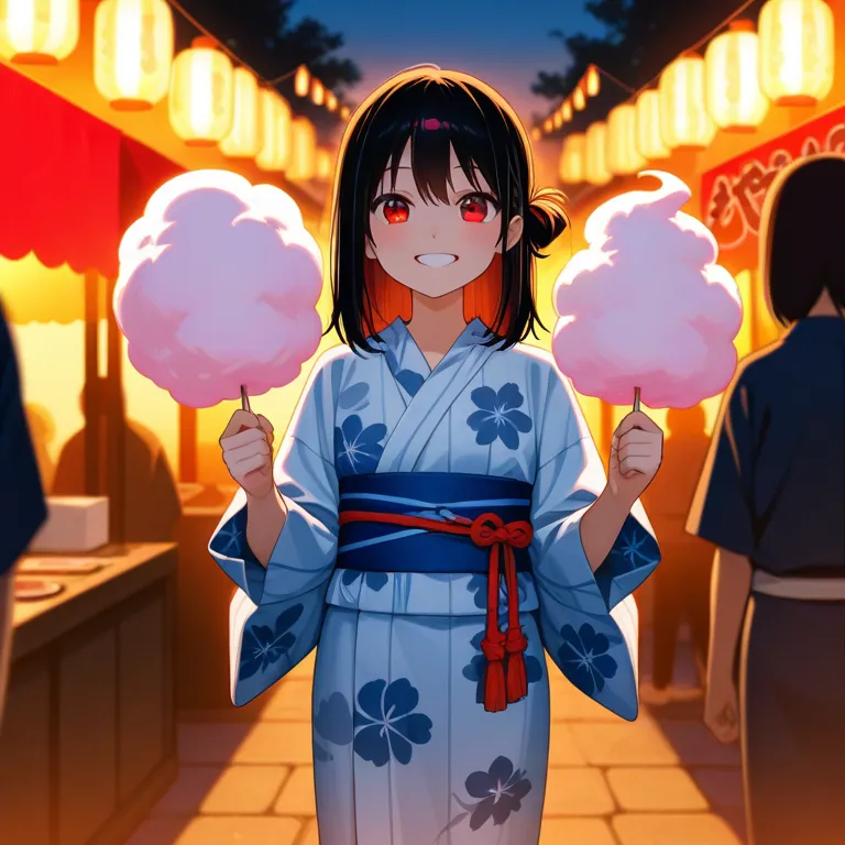 浴衣姿の女の子2