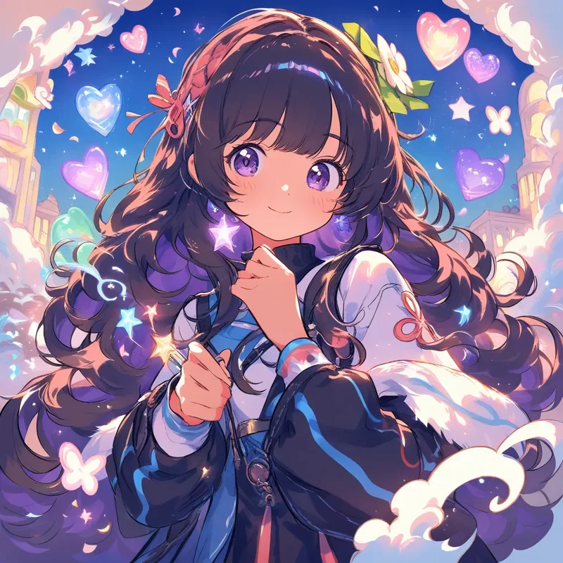 お絵描き少女２