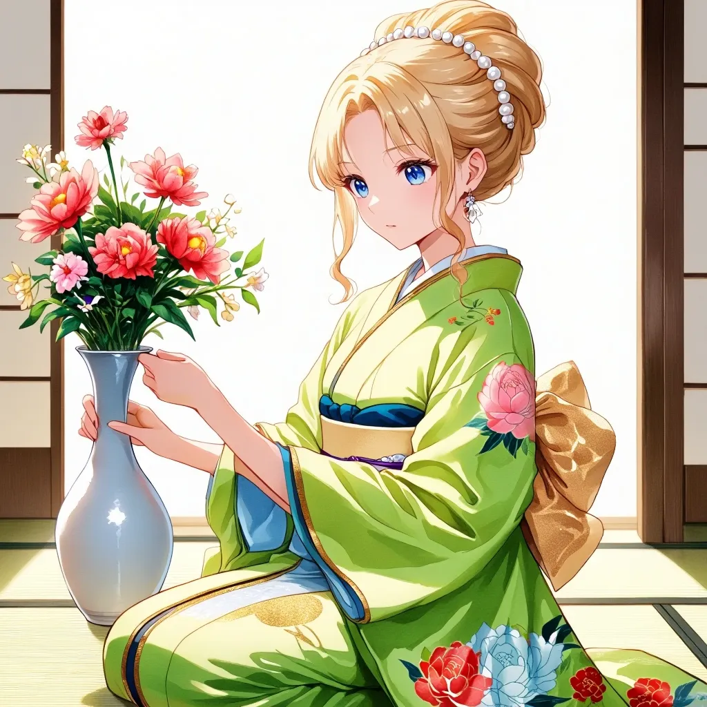 華道に挑戦