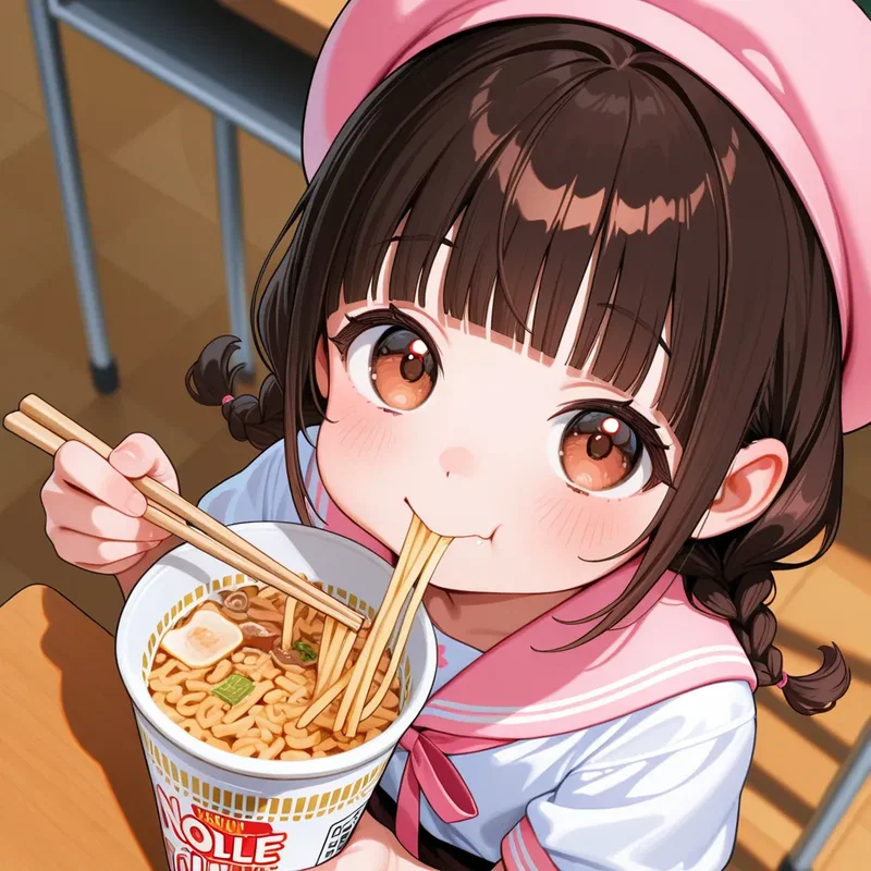 カップラーメン　お湯あるのかな？