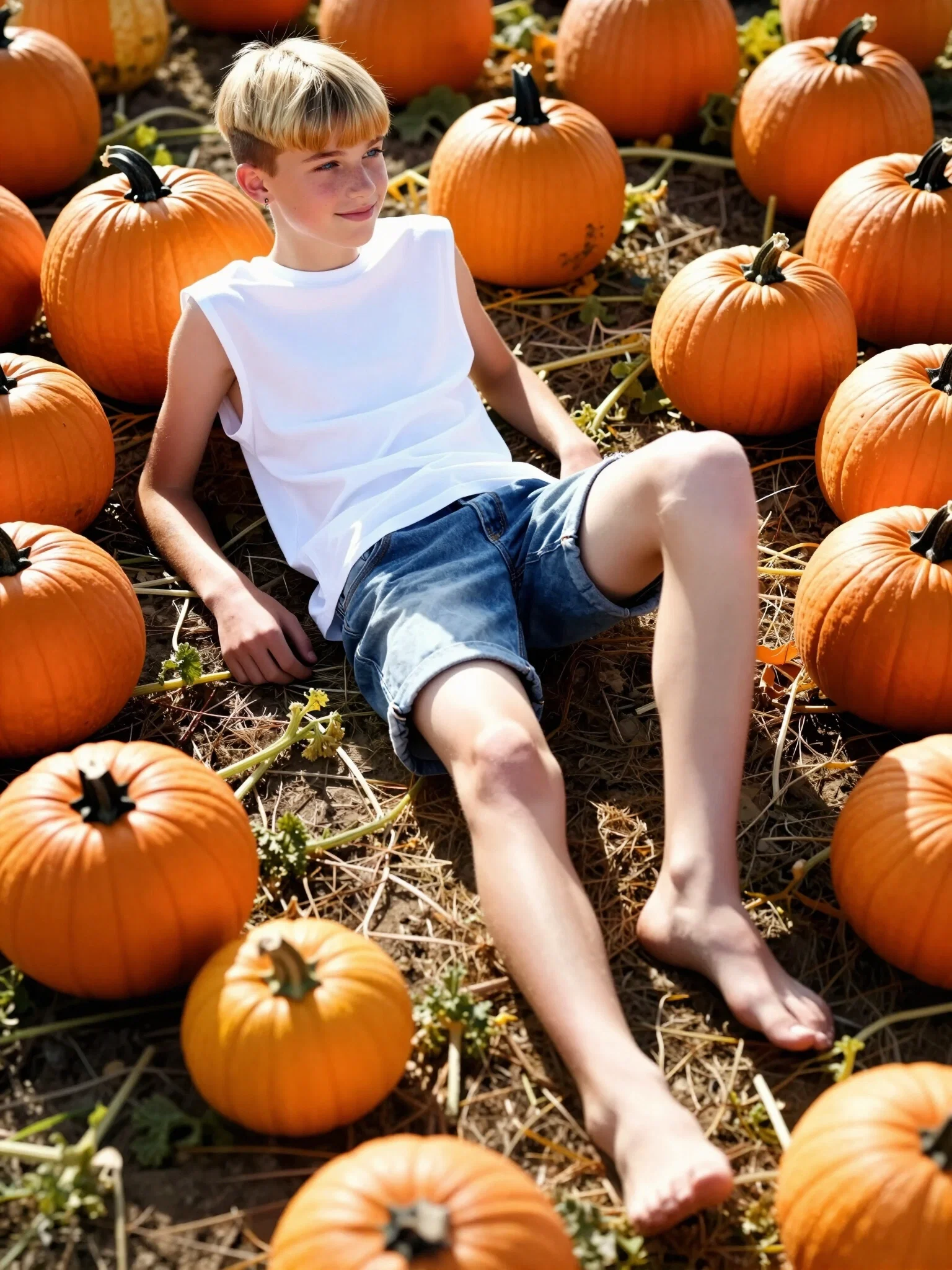 pumpkins field