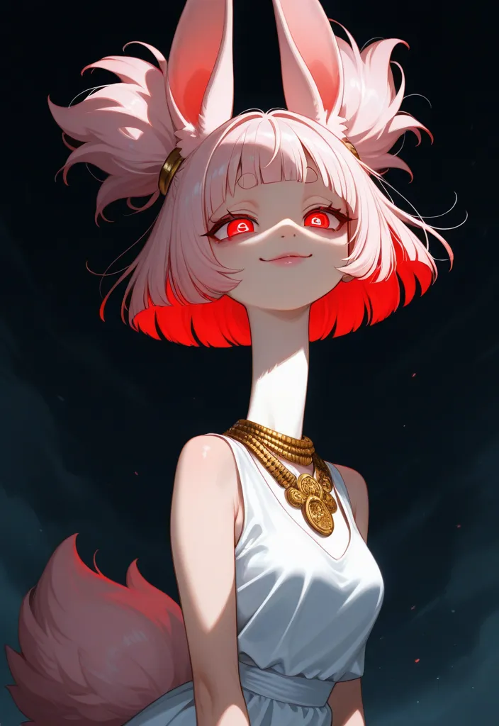 うさぎ嬢のろくろっ首