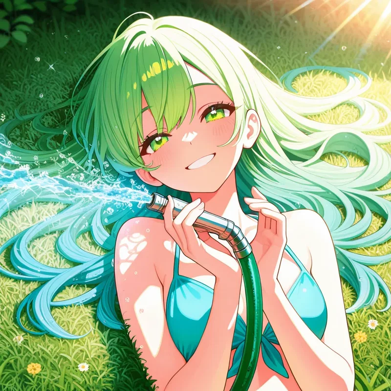 緑の少女