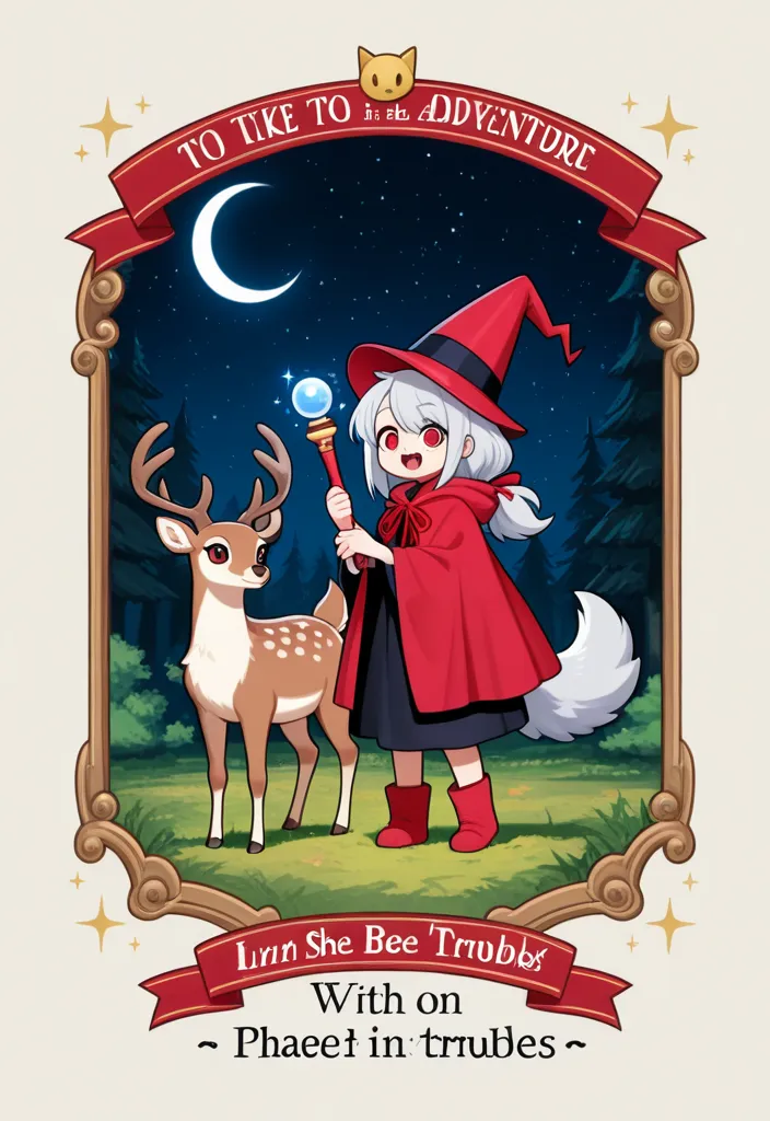 オオカミ娘の魔法使い