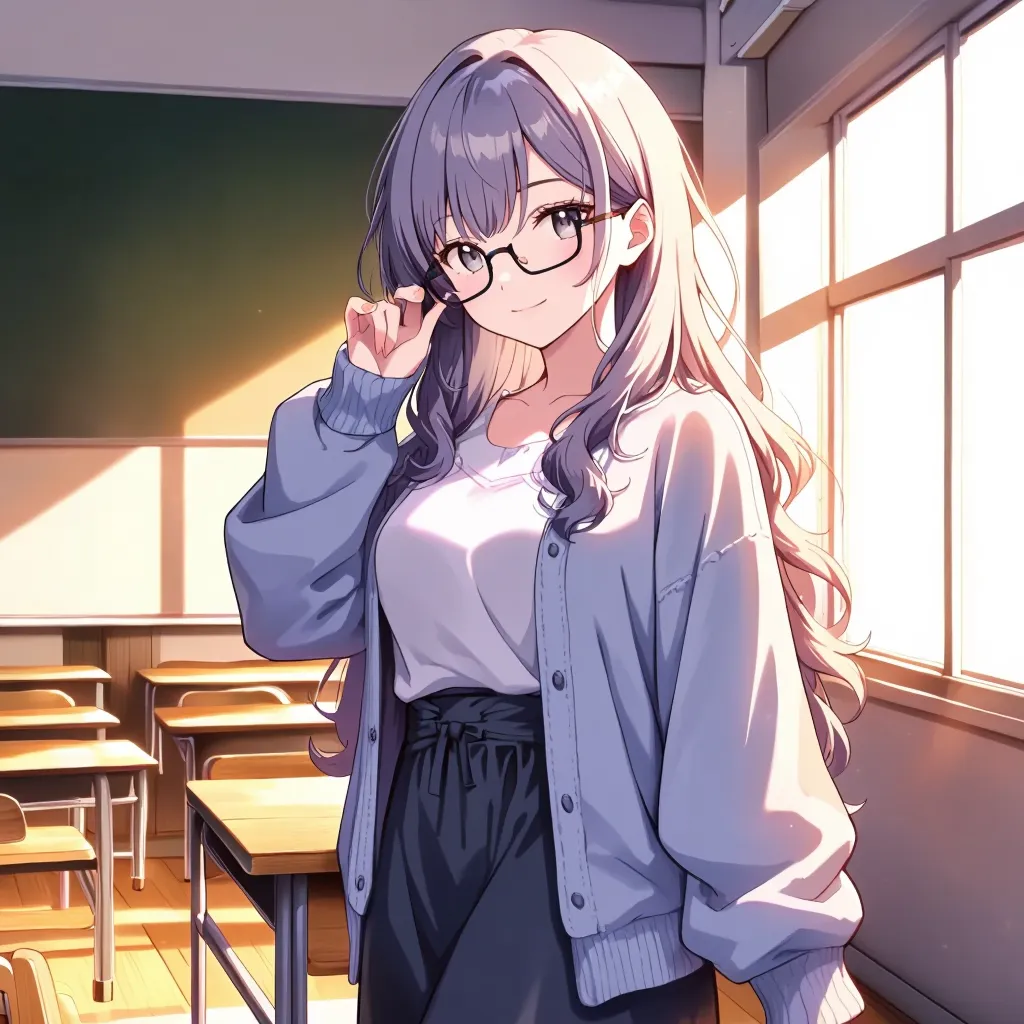 図書委員の女の子