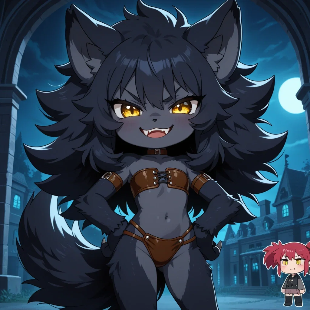 黒狼少女SD