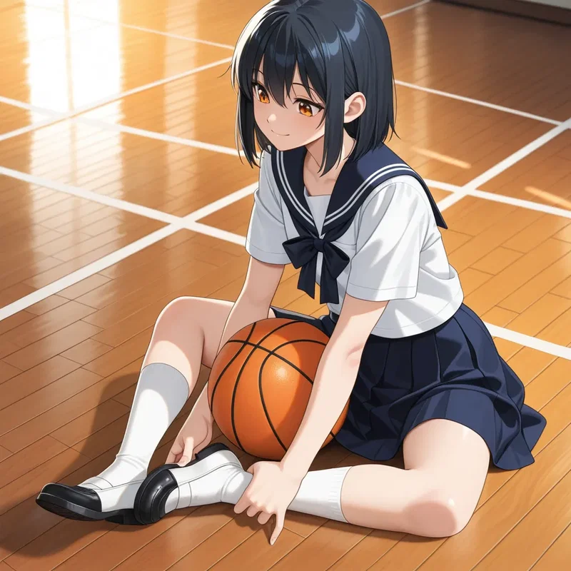 元バスケ部のキャプテンだった女の子