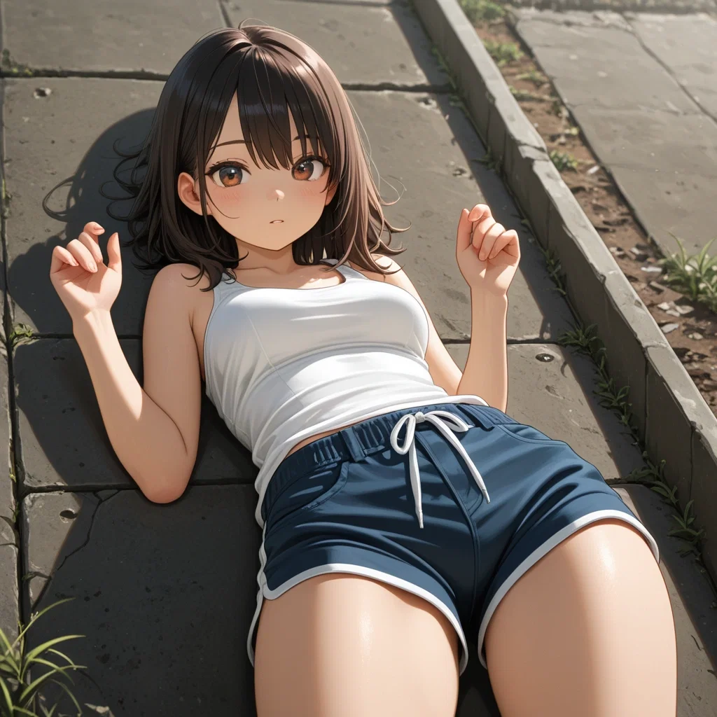 運動少女？